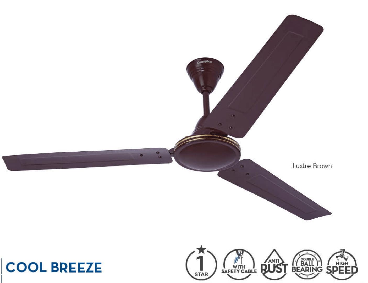 SUREBREEZE COOL BREEZE-LUSTRE BROWN